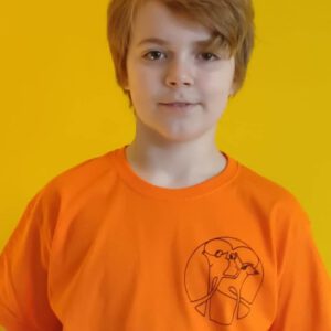 Shirt model 2 -  "Timo" 10 jaar